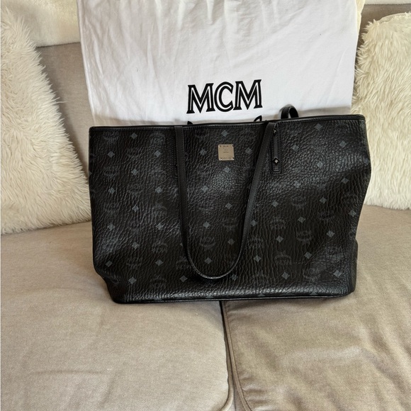 MCM Black Women's Tote Bag - Picture 13 of 13